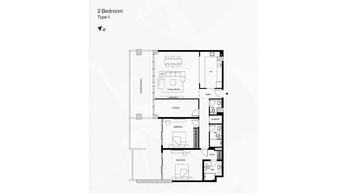 2 Bedroom